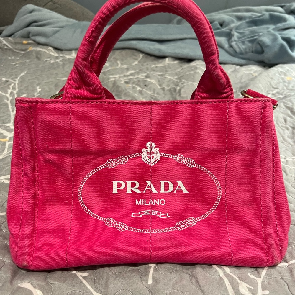 Prada Pink Tote Bag
